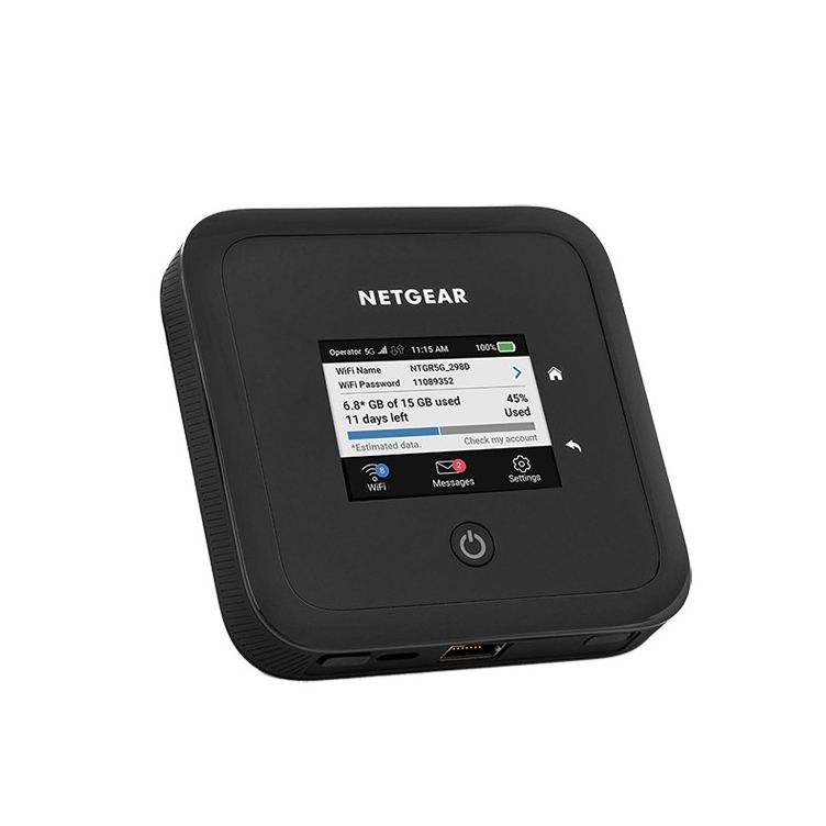 NETGEAR Nighthawk (MR5200) M5 5G Sub 6 AX1800 WiFi 6 流動熱點路由器<br>1G LAN | 2.4 吋 LCD