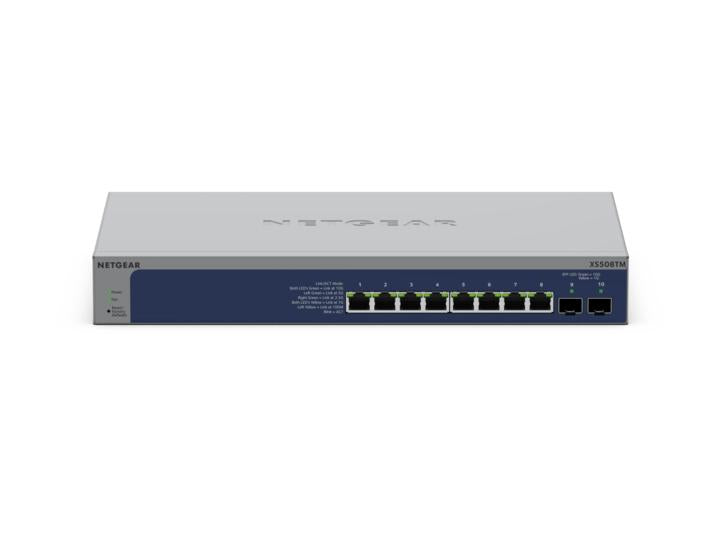 <b>NETGEAR (XS516TM)</b><br>16埠 10G/Multi-Gig 智能網管交換機 | 16G/Multi-Gig | 2x10G SFP+
