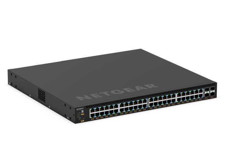 <b>Fully Managed M4350-48G4XF (GSM4352) </b><br>48x1G PoE+ (236W 基本) 高達 1,440W | 4xSFP+
