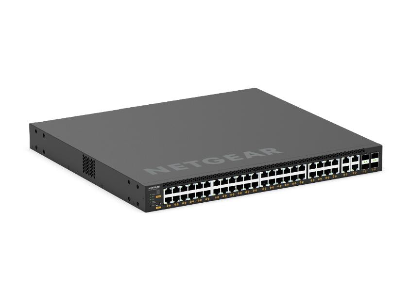 <b>Fully Managed M4350-44M4X4V (MSM4352) </b><br>44x2.5G, 4x10G/Multi-gig PoE++ (194W base, up to 3,314W) | 4xSFP28 25G
