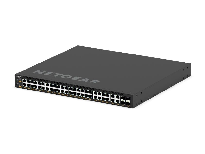 <b>Fully Managed M4350-44M4X4V (MSM4352) </b><br>44x2.5G, 4x10G/Multi-gig PoE++ (194W base, up to 3,314W) | 4xSFP28 25G