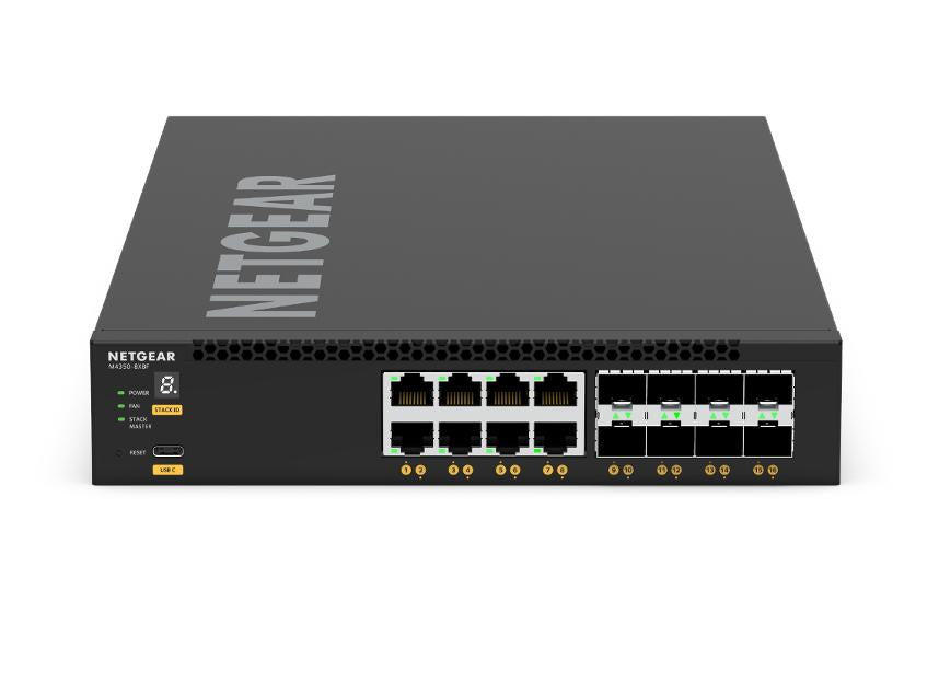 <b>Fully Managed M4350-8X8F (XSM4316) </b><br>8x10G/Multi-Gig | 8xSFP+