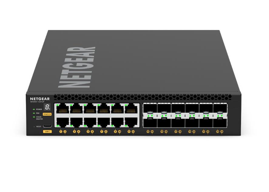 <b>Fully Managed M4350-12X12F (XSM4324) </b><br>12x10G/Multi-Gig | 12xSFP+