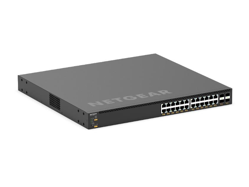 <b>Fully Managed M4350-24X4V (XSM4328CV) </b><br>24x10G/Multi-Gig PoE+ 4xSFP28 (25G)