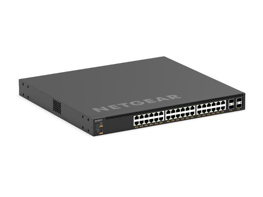 <b>Fully Managed M4350-36X4V (XSM4340CV) </b><br>36x10G/Multi-Gig PoE+ (280W 基本) 高達 1,760W | 4xSFP28 25G