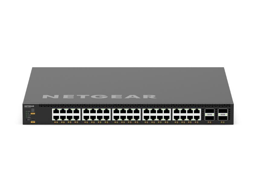 <b>Fully Managed M4350-40X4C (XSM4344C) </b><br> 40x10G/Multi-Gig PoE++(196W基座,高達1,676W) | 4xQSFP28 100G