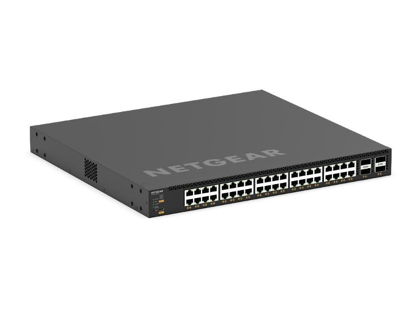 <b>Fully Managed M4350-40X4C (XSM4344C) </b><br> 40x10G/Multi-Gig PoE++(196W基座,高達1,676W) | 4xQSFP28 100G