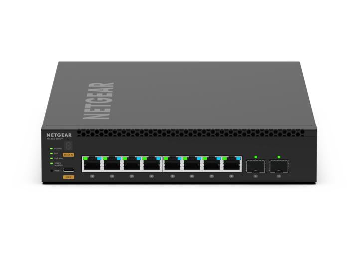 <b>NETGEAR M4350-8M2V (MSM4310)</b><br> NETGEAR MSM4332 | 8x2.5G PoE+(119W基本配置,高達551W) | 2x25G+網管交換機