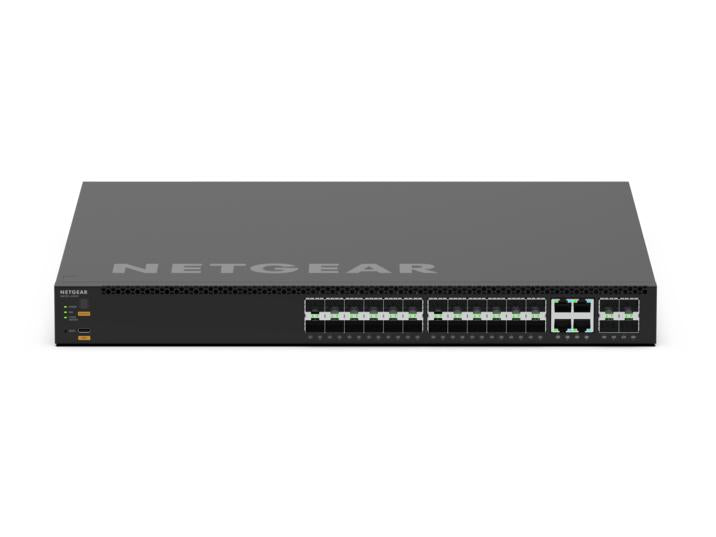 <b>NETGERA M4350-24F4X (MSM4328F)</b><br> | 24x2.5G | 4x10G/Multi-Gig PoE++(522W基座,最高2,520W) | 4xSFP28 25G 管理型交換機 (Copy)