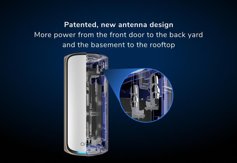 <b>Orbi (RBE973S)</b> <br>四頻 BE27000 WiFi 7 Mesh 無線系統<br>(3件裝, 1主機+2分機) 送 1 年 NETGEAR Armor<br><font color="blue">送$500 超市現金券</font>