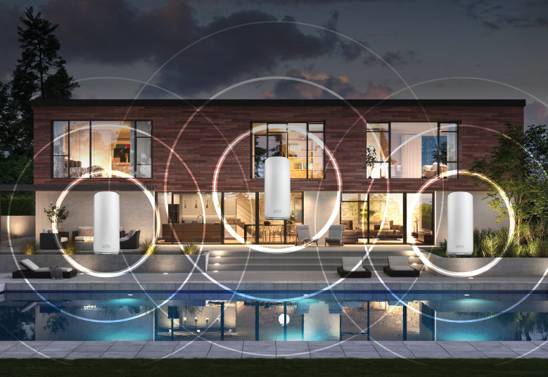 <b>Orbi (RBE870)</b> <br>三頻 BE21000 WiFi 7 Mesh 附加分身擴展 (Satellite)<br>** 需要配 Orbi 870 MESH系統使用 **