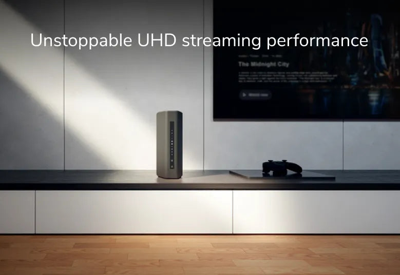 <b>Nighthawk (RS300)</b> <br>三頻 BE9300 WiFi 7 路由器<br><font color="blue">送$100 超市現金券</font><br><p style="color:#FF3EFF;">新低價</p>