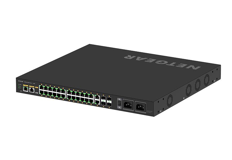 <b>AV Line M4250-26G4F-PoE++ <br>(GSM4230UP) </b><br>24x1G PoE++ 1440W | 2x1G | 4xSFP