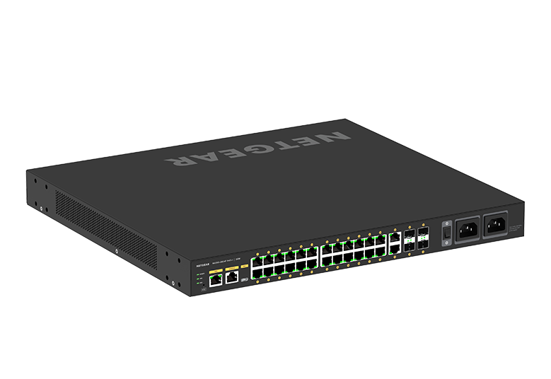 <b>AV Line M4250-26G4F-PoE++ <br>(GSM4230UP) </b><br>24x1G PoE++ 1440W | 2x1G | 4xSFP