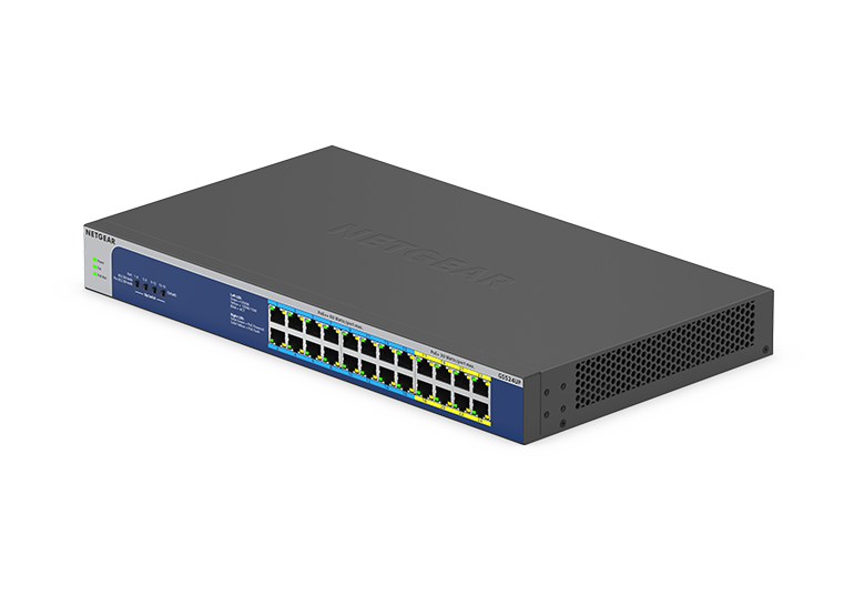 <b>Gigabit Unmanaged PoE++ (GS524UP) </b><br>24-Ports | 16xPoE++ / 8xPoE+ (480W)