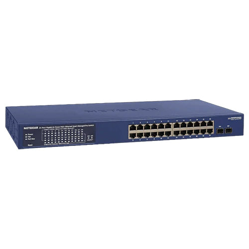 <b>Smart Managed Switch <br>(GS724TPP) </b><br>24x1G PoE+ (380W) | 2xSFP | Insight<br> [ Insight Subscription 需要另行購買 ]