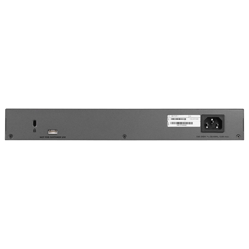 <b>NETGEAR (MS510TXPP)</b><br>8埠 多千兆智能網管PoE+ 交換機 | 4x1G | 2x2.5G | 2x5G (8xPoE+ 180W) | 1x10G | 1xSFP+