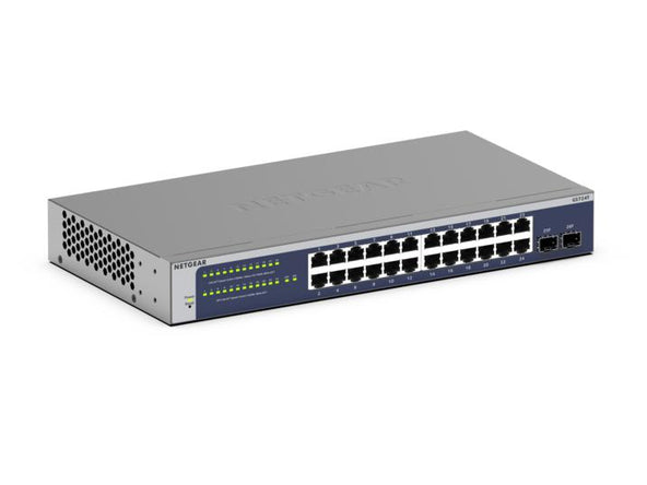 <b>NETGEAR (GS724T)</b><br>24埠 千兆智能網管交換機