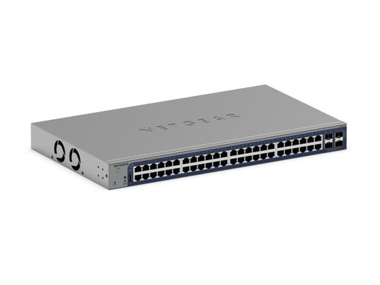<b>NETGEAR (GS752TXv3)</b><br>48埠 千兆智能網管交換機 | 48x1G | 4 個SFP+ | 含1年Insight訂閱。