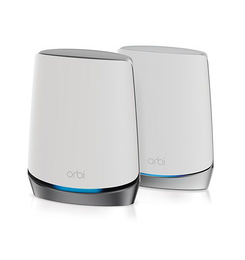 NETGEAR Orbi (NBK752) 5G 三頻 AX4200 WiFi 6 Mesh 無線系統<br>(2件裝, 1主機 + 1分機)