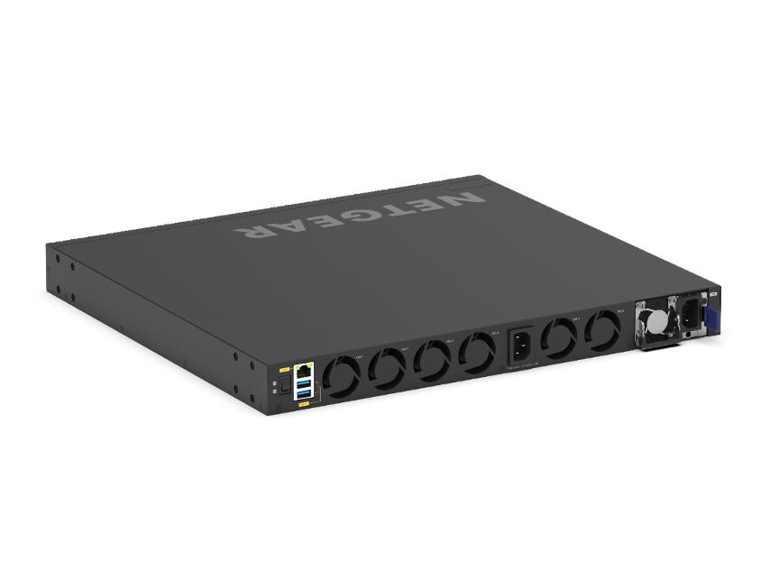 <b>Fully Managed M4350-36X4V (XSM4340CV) </b><br>36x10G/Multi-Gig PoE+ (280W 基本) 高達 1,760W | 4xSFP28 25G