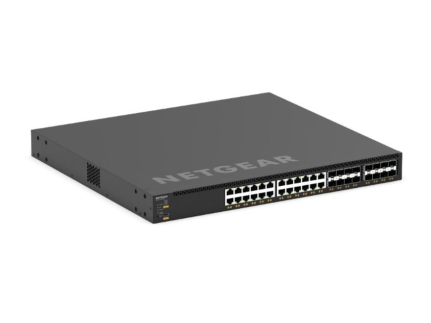<b>Fully Managed M4350-24X8F8V (XSM4340V) </b><br> 24x10G/Multi-Gig PoE++ 290W基座 (高達1770W) | 8xSFP+ | 8xSFP28 25G