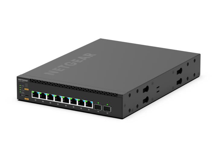 <b>NETGEAR M4350-8M2V (MSM4310)</b><br> NETGEAR MSM4332 | 8x2.5G PoE+(119W基本配置，高達551W) | 2x25G+網管交換機