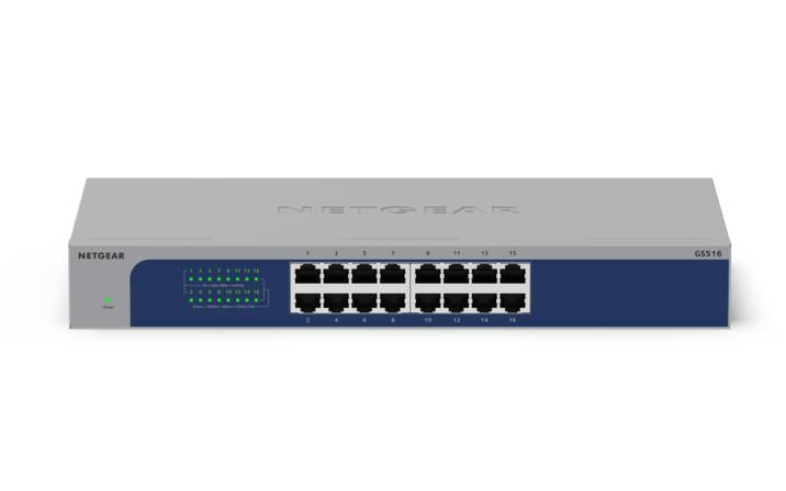 NETGEAR (GS516)</b><br>16埠千兆以太網非網管交換機