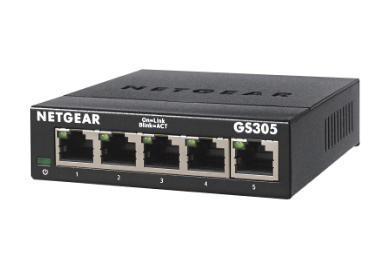 <b>300 Series SOHO Unmanaged (GS305) </b><br>5-Port | Gigabit Ethernet