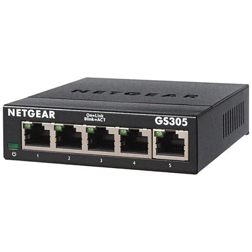 <b>300 Series SOHO Unmanaged (GS305) </b><br>5-Port | Gigabit Ethernet