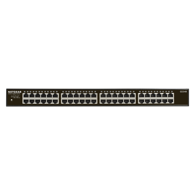 <b>300 Series SOHO Unmanaged (GS348) </b><br>48-Port | Gigabit Ethernet