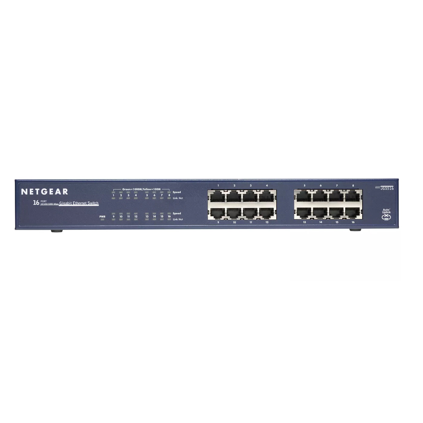 <b>Gigabit Unmanaged (JGS516) </b><br>16-Port | Gigabit Ethernet